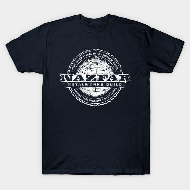 Nazfar Metalworks Guild T-Shirt by MindsparkCreative